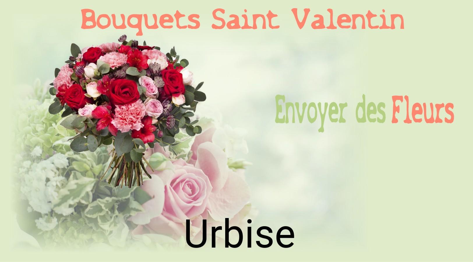 Roses de Saint-Valentin livrées à Urbise